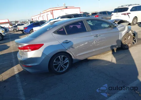 2017 Hyundai Elantra Limited из США, поврежденный, VIN 5NPD84LF1HH128585